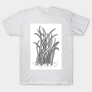 Windy Day Water Plant T-Shirt